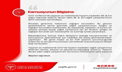 Sağlık Bakanlığı: ”Yoğun bakımda tedavisi devam eden sağlık çalışanımızın durumunu hassasiyetle takip ediyoruz”