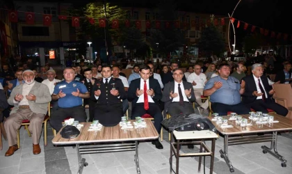 Tomarza’da 15 Temmuz şehitleri dualarla anıldı