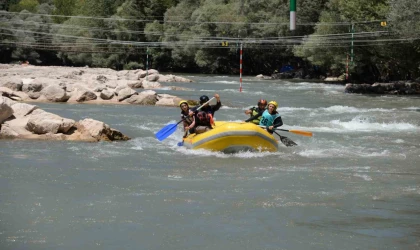 Tunceli’de, Rafting Türkiye Kulüpler Kupası düzenlendi