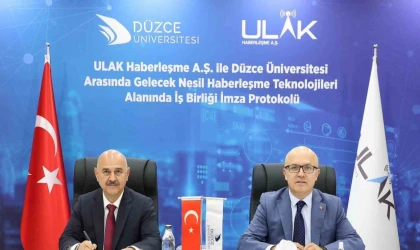 ULAK Haberleşme ile Düzce Üniversitesi arasında iş birliği protokolü