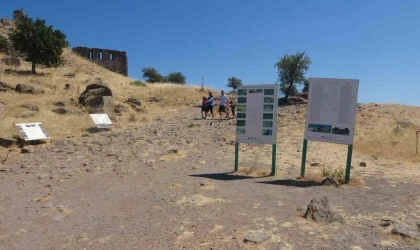 Yangından etkilenen Assos Ören yeri yeniden ziyarete açıldı